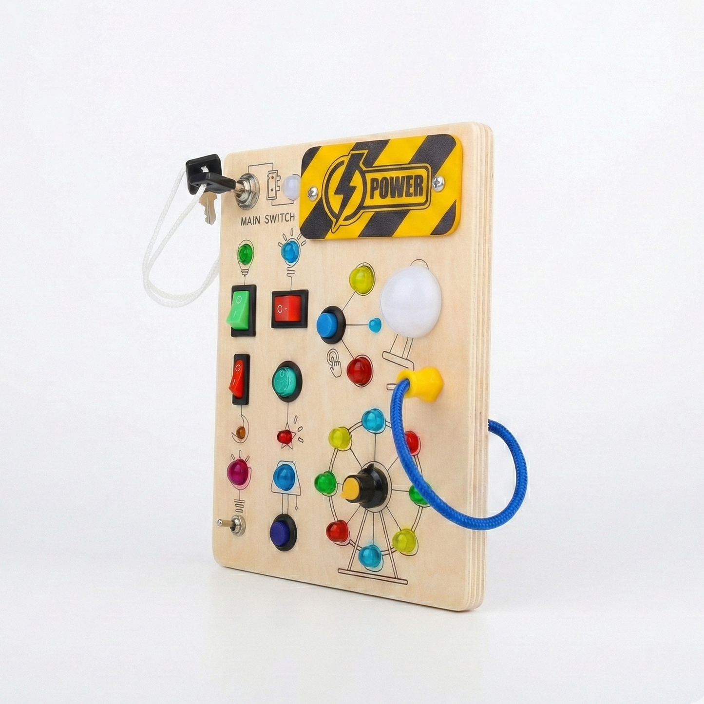 Busy Board de madera