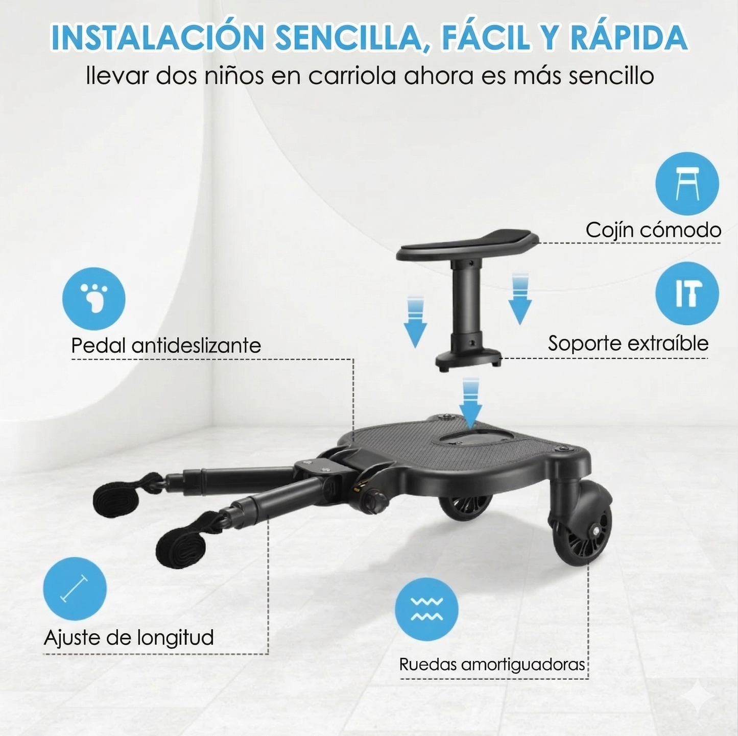 Patin para Carriola Hermano mayor