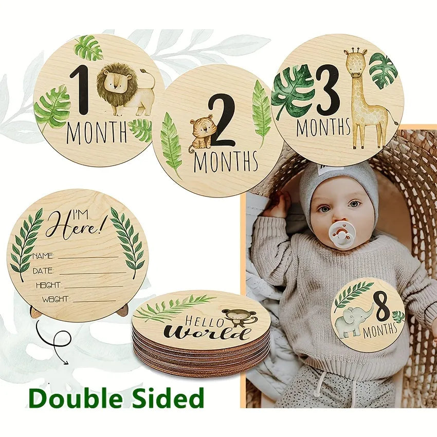 Tarjetas Milestones Bebé