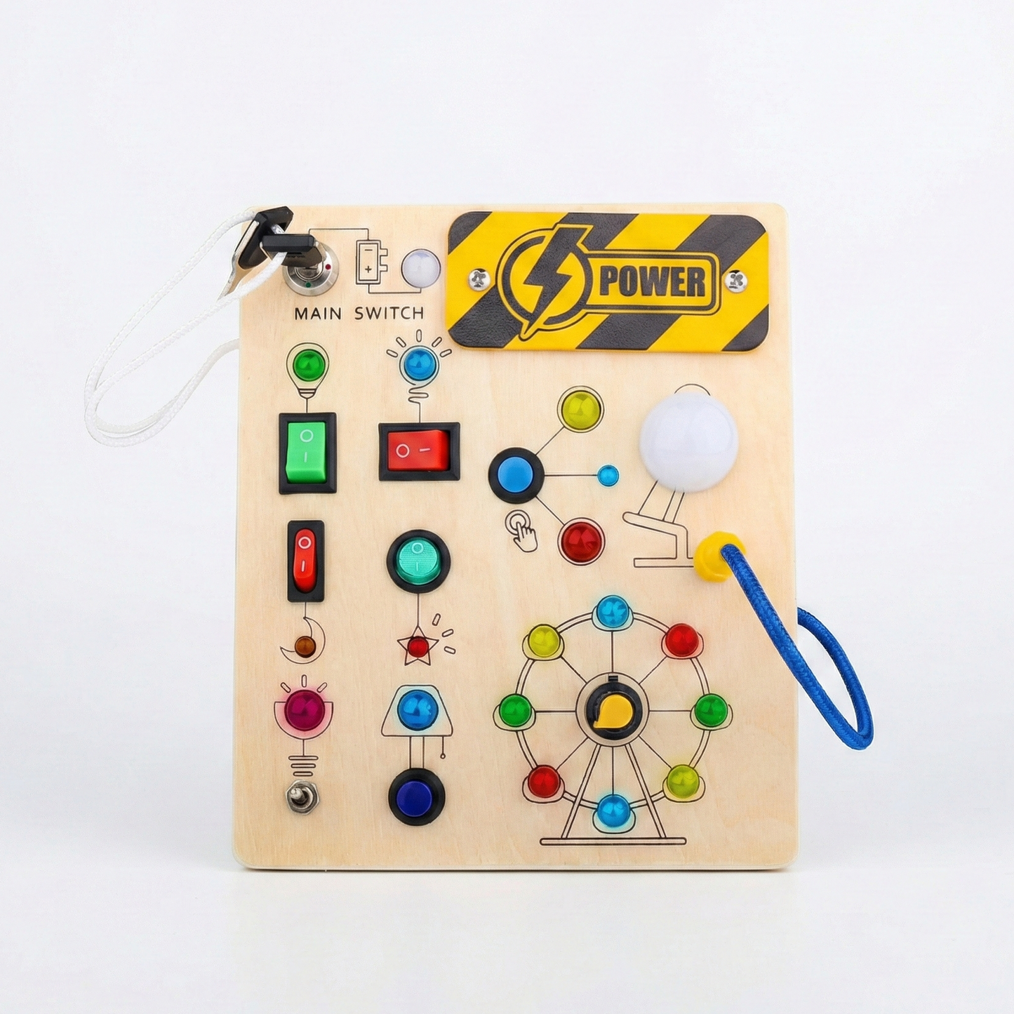 Busy Board de madera