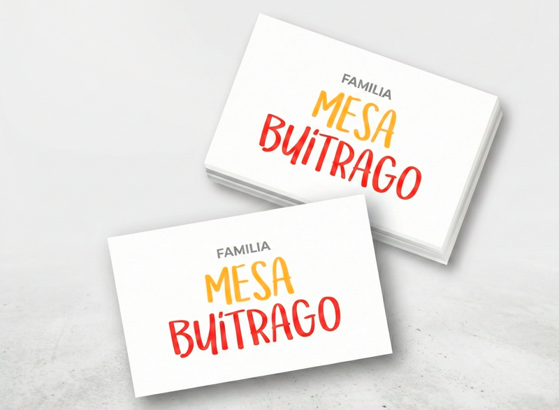 Tarjetas Familiares